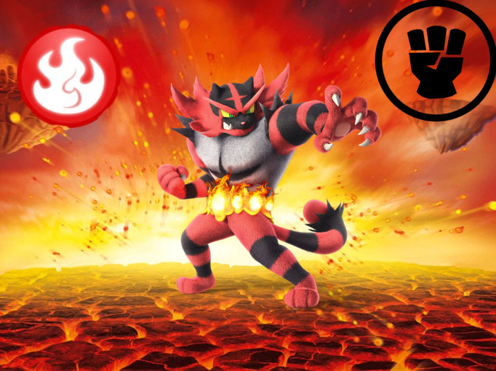 RQ: Incineroar Fire Sensei Brawler Class by AlliePeachfan on DeviantArt