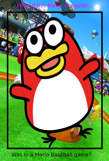What if Pyoro was in a Mario Baseball Game? by AlliePeachfan on DeviantArt