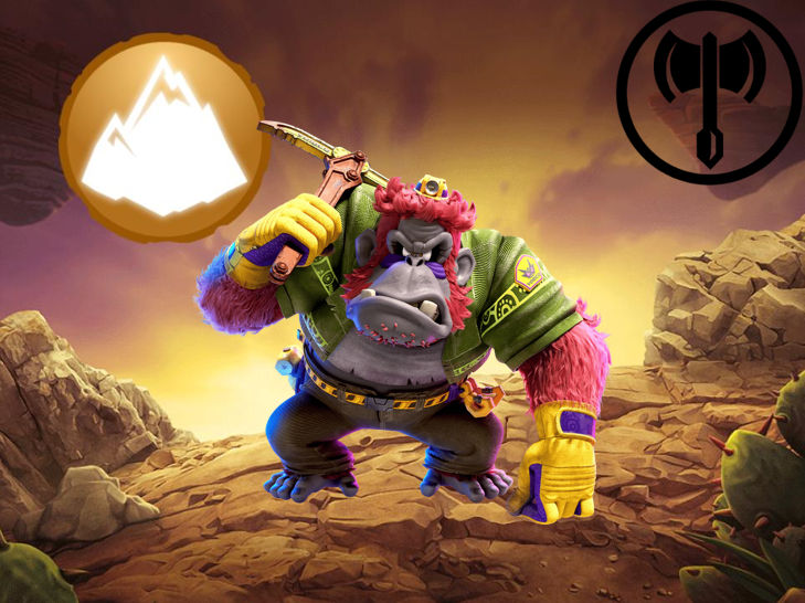 Grumpy Kong Earth Sensei Smasher Class by AlliePeachfan on DeviantArt