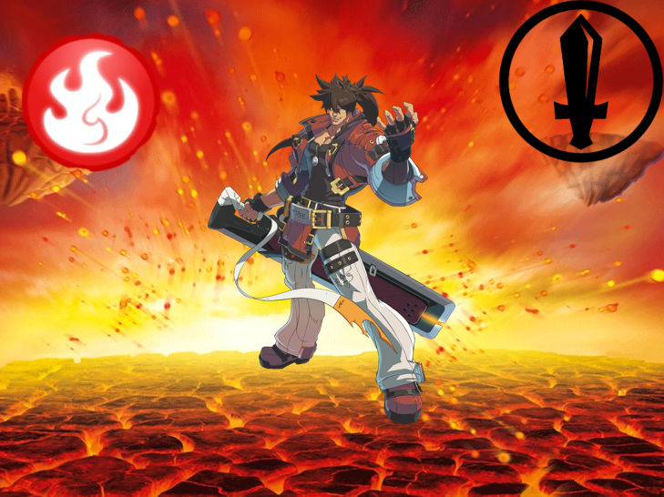 Sol Badguy Fire Sensei Knight Class by AlliePeachfan on DeviantArt