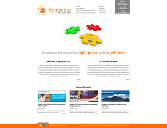 Syntactics Website Concept