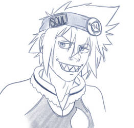 [Free Sketch Bust]  Soul Eater Evan