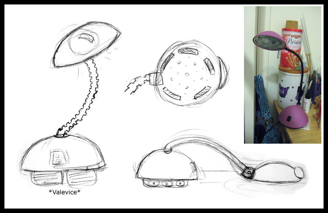 Lamp Imagination Sketch