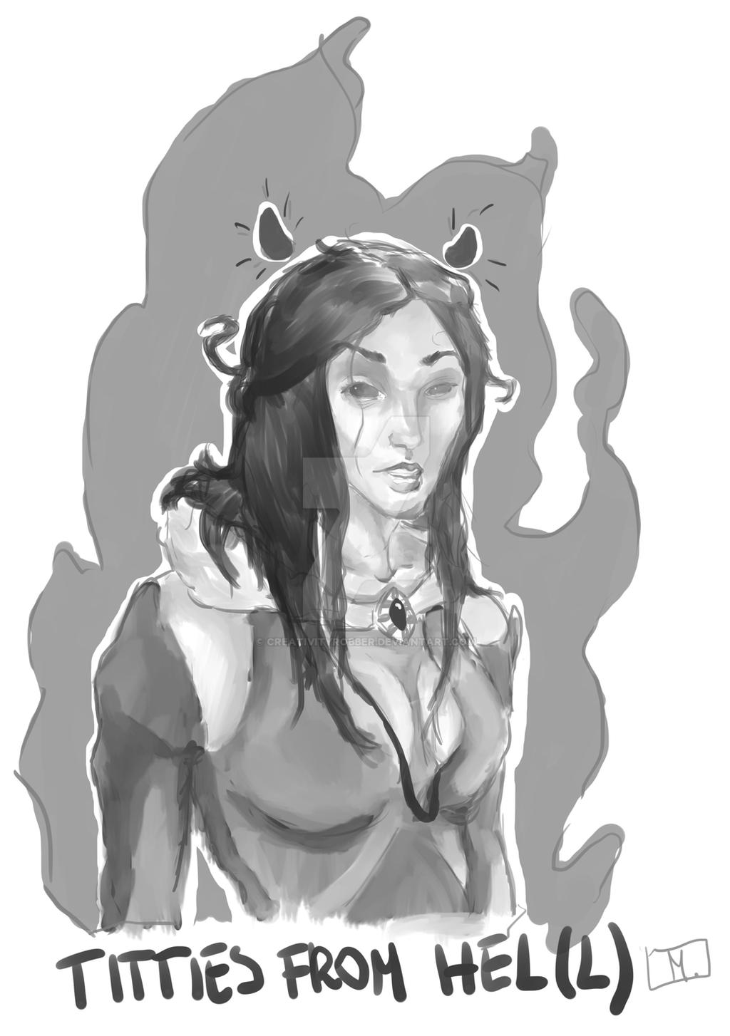 Hel Deviantart Hel fanart by CreativityRobber on DeviantArt