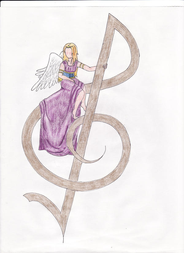 Treble Clef Angel by VixenEyes on DeviantArt