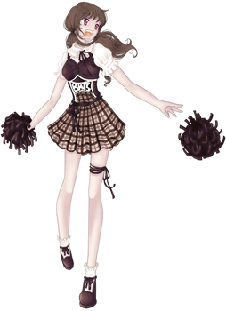 Ghotic Lolita Cheerleader