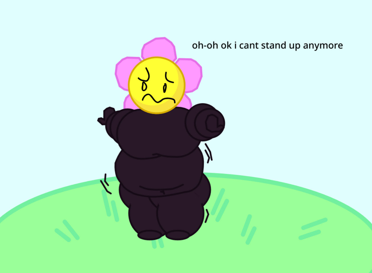 Fat Bfdia Deviantart Fat flower by piececontrol on DeviantArt