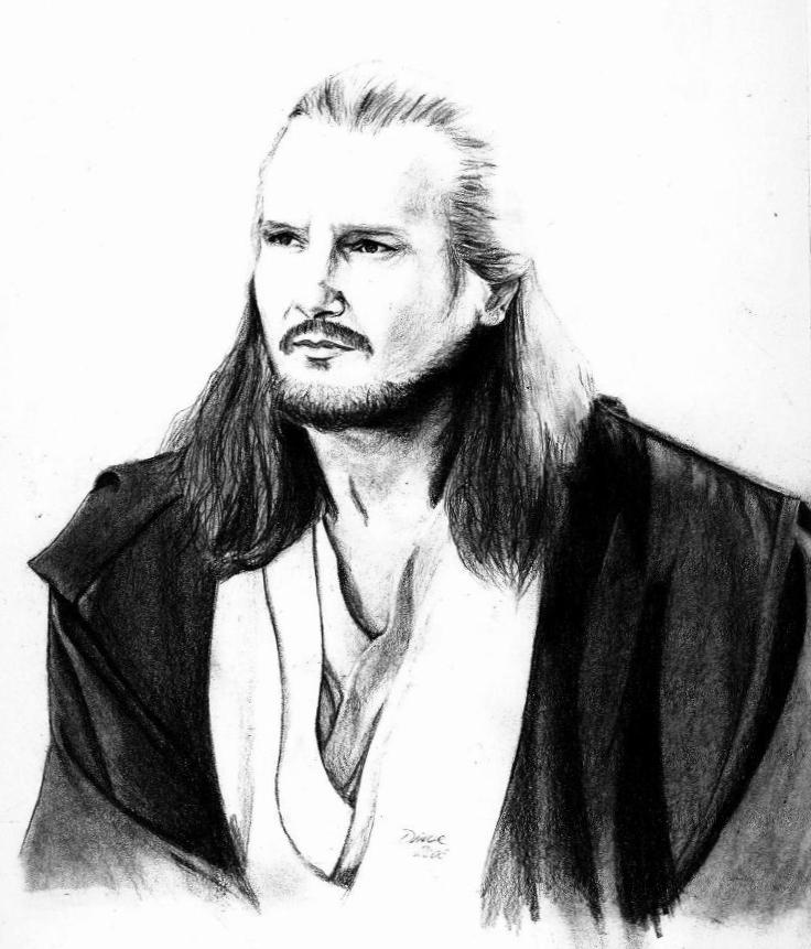 Qui Gon Jinn by Andrewblackpanther on DeviantArt