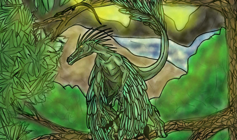 Feather Raptor Design Feathered Raptor by DeanNClark on DeviantArt