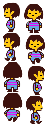 Editable Frisk UNDERTALE - Vectorized Frisk Sheet! by LukaszKGaming on DeviantArt