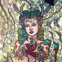 Custom Mother Nature Portrait