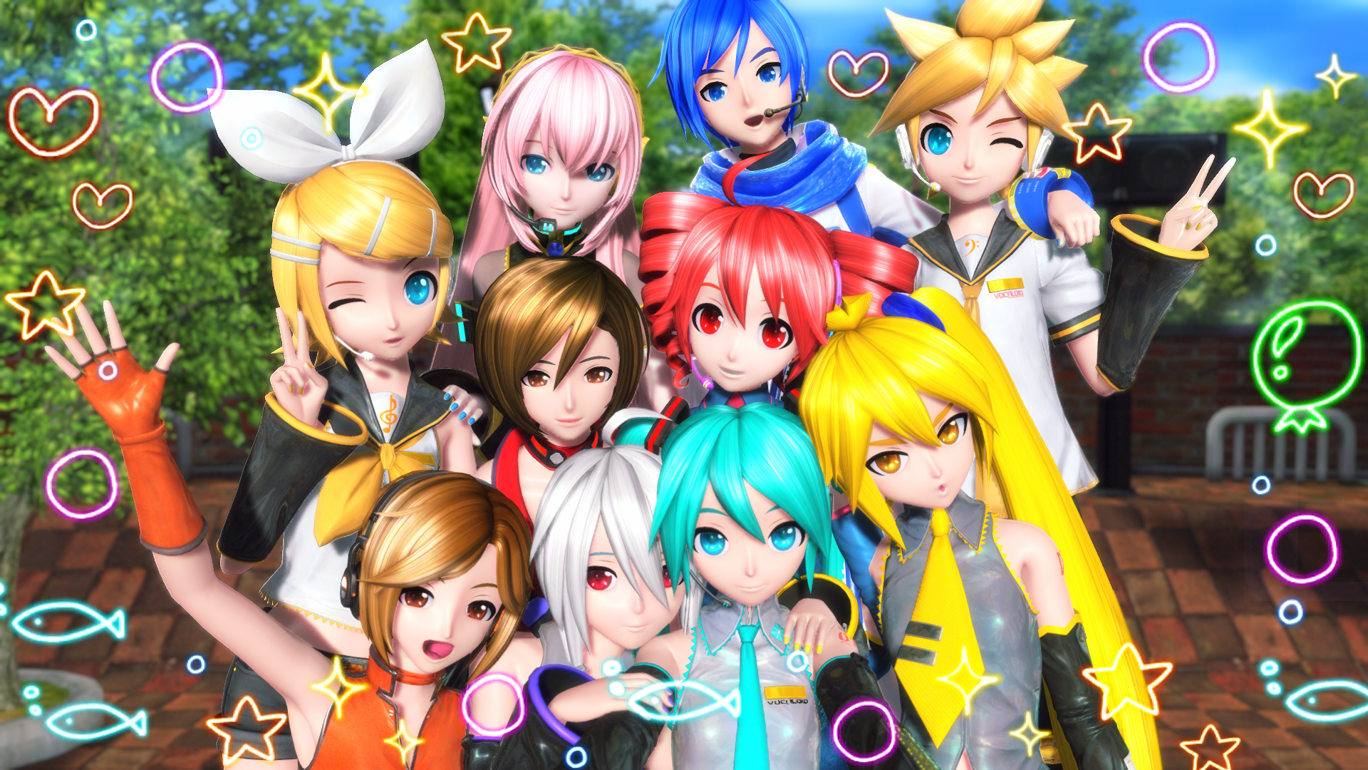 One, Two, Three...Say, DIVA!!! by LudoMako on DeviantArt