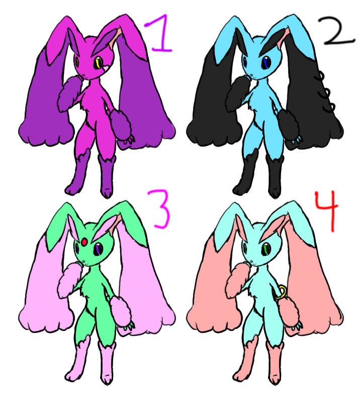 Lopunny Adoptables 2 CLOSED