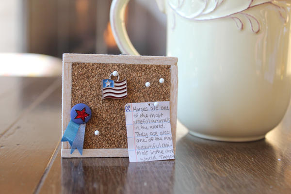 Miniature Corkboard