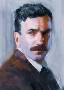 Daniel Day-Lewis - Practica de Retrato