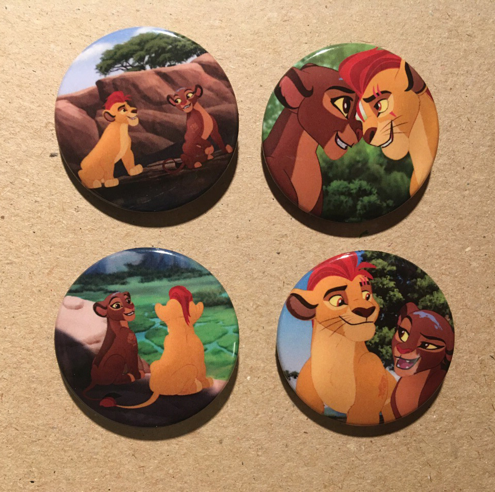 Kion and Rani Pins by Krandreev on DeviantArt