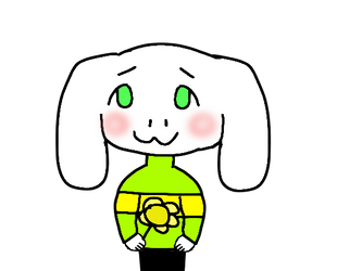 Asriel drawing