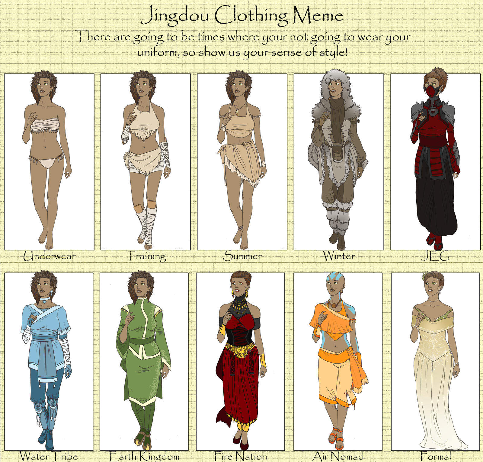 Jingdou - Clothing Meme