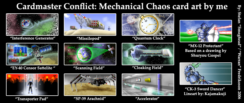 CMC: Mechanical Chaos art