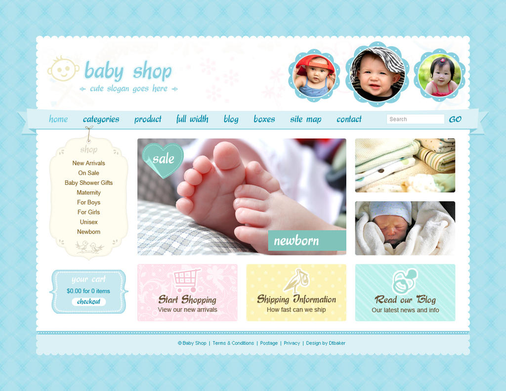 Cute Html Example Cute Website Design