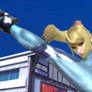 Zero Suit Samus - Down Throw 9