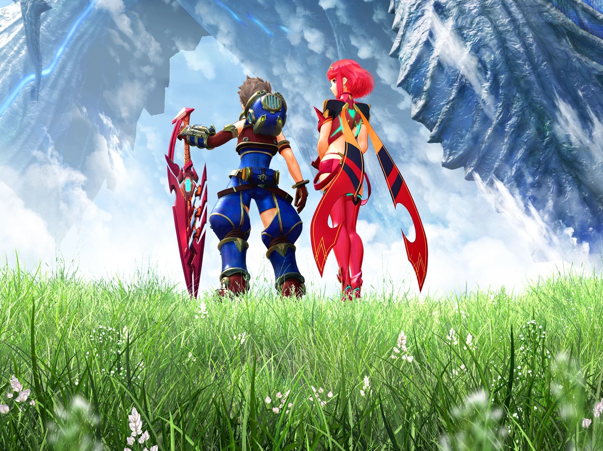 XC2 Cover - Rex with Pyra HD by LustDesireSSB on DeviantArt