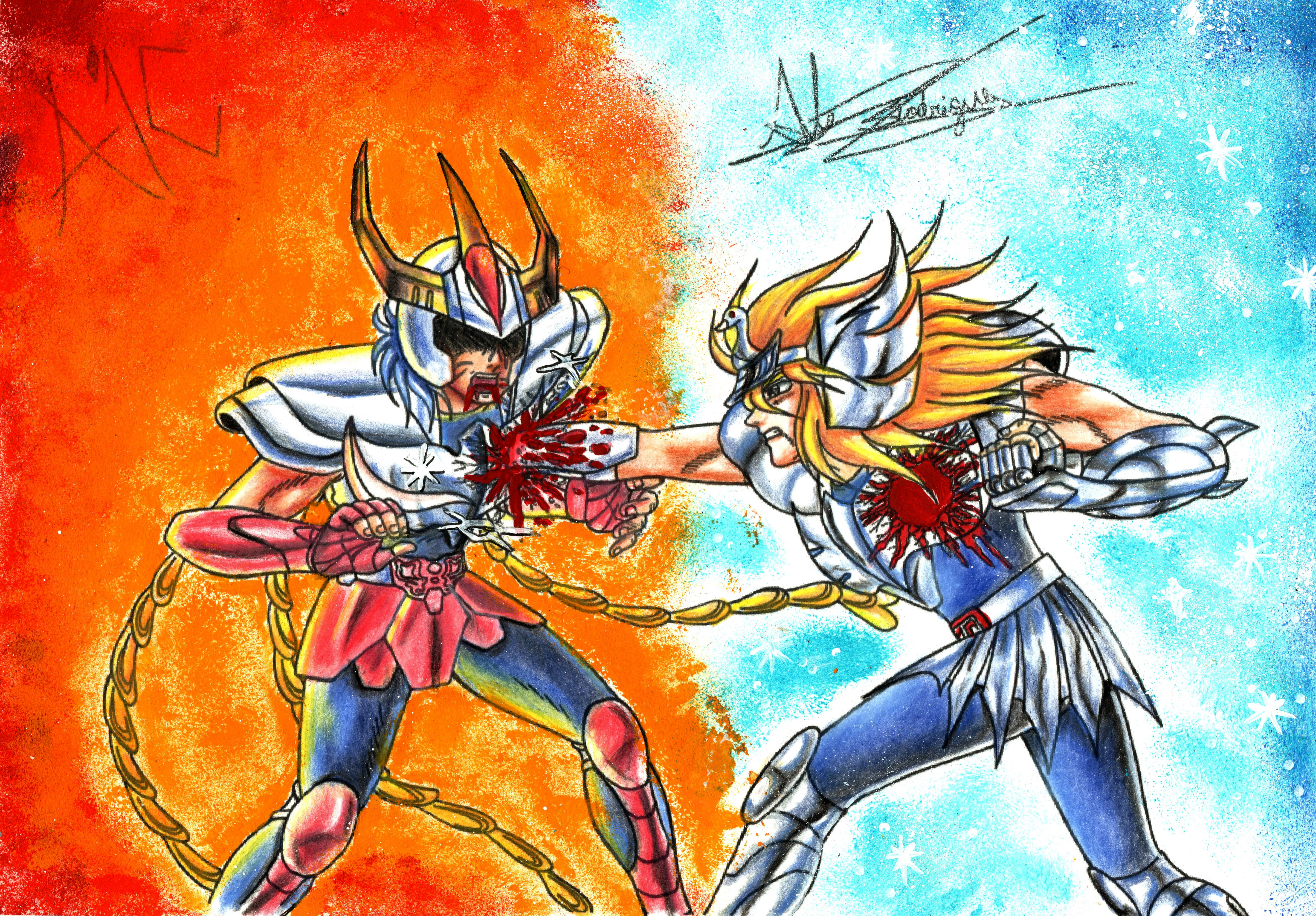 Ikki Vs Miller Saint Seiya Omega by DragonNegro111 on DeviantArt