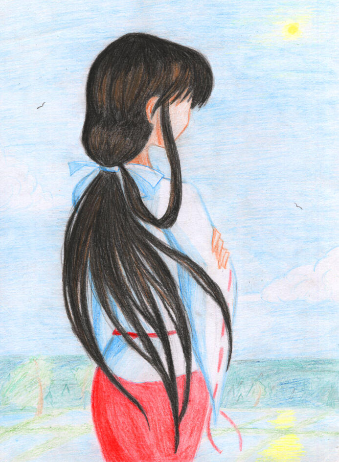 Kikyo's Hair by SaiyanHuntress on DeviantArt