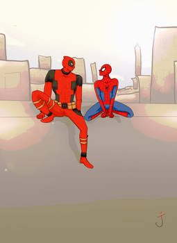 spider man and deadpool