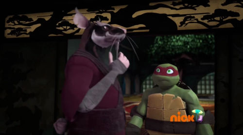 tmnt splinter and raph by rosewitchcat on DeviantArt