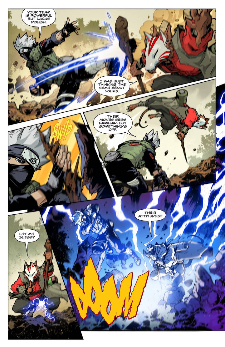 Teenage Mutant Ninja Turtles x Naruto 001 (2024) ( by rosewitchcat on ...