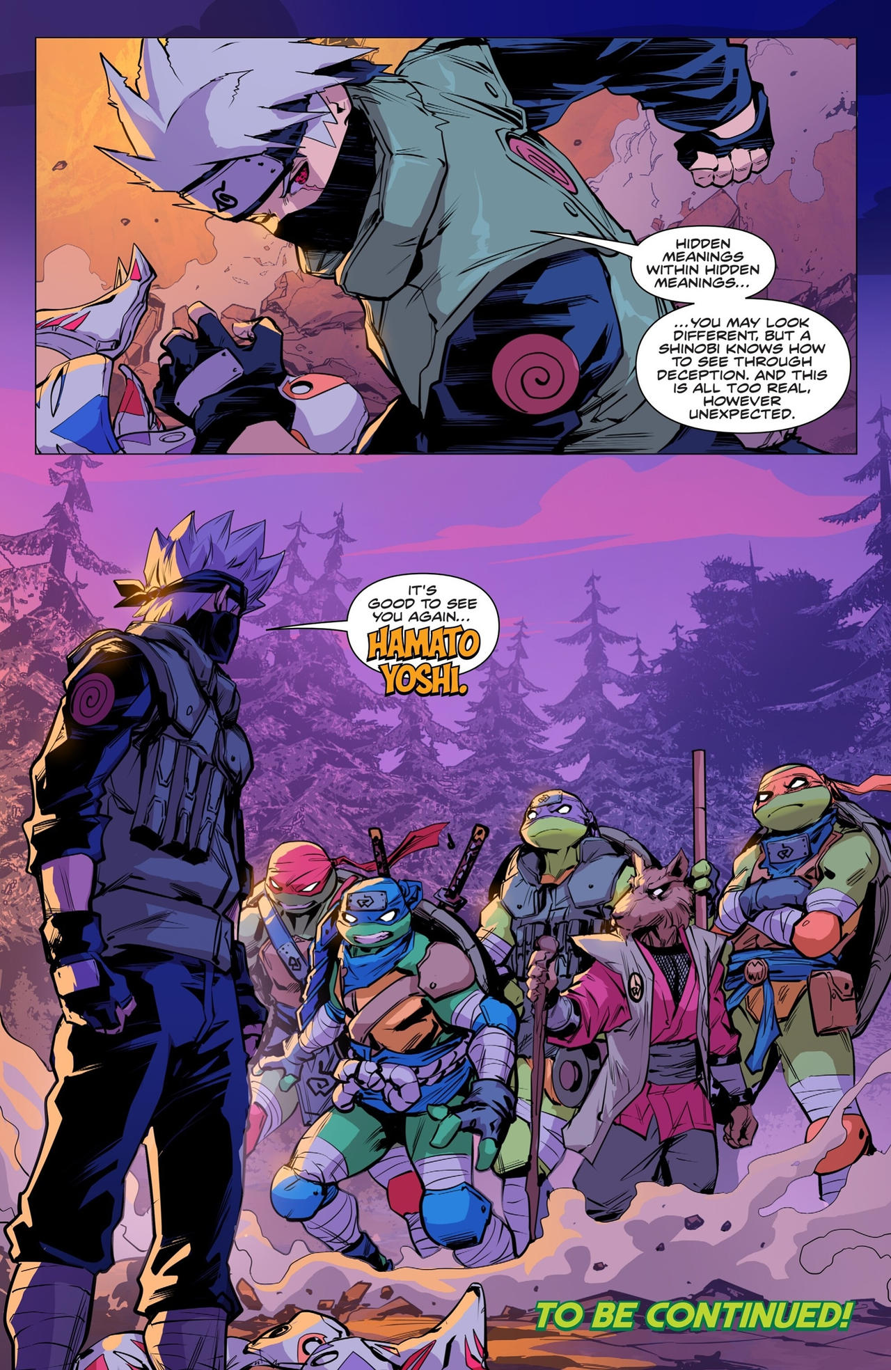 Teenage Mutant Ninja Turtles x Naruto 001 (2024) ( by rosewitchcat on ...