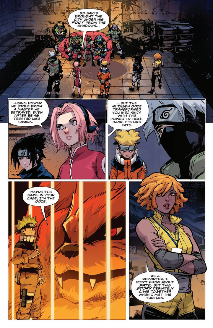 Teenage Mutant Ninja Turtles x Naruto 002 (2025) ( by rosewitchcat on ...