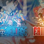 Poster Fairy Tail VS One Piece