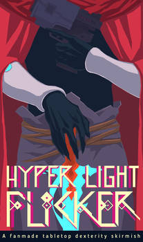 Hyper Light Flicker tabletop game cover art