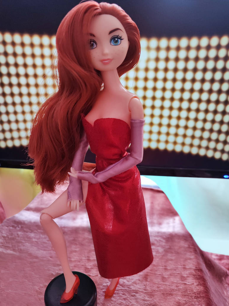 April O'Neil Jessica Rabbit Costume Doll by creator1anf on DeviantArt