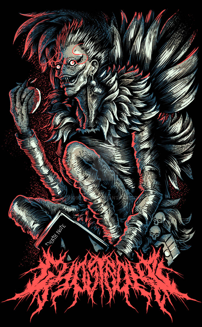Deah Note Monster Riku Ryuk from #Deathnote by Ghostroke on DeviantArt