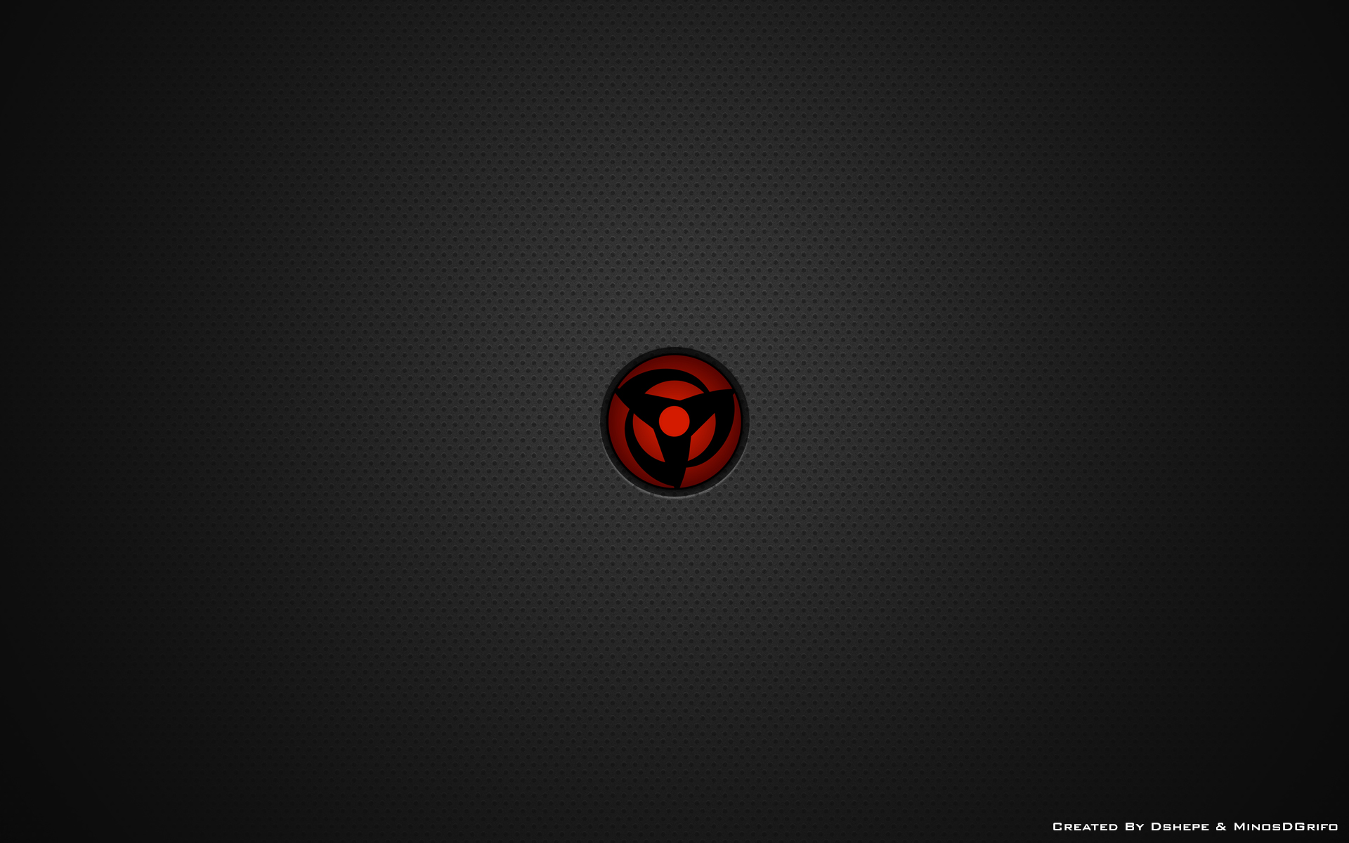 Wallpaper Simple Sharingan HD 1920x1200