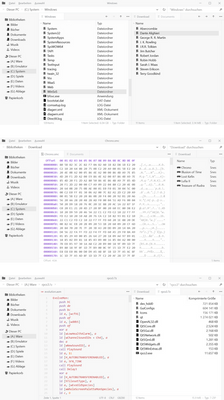 Windows Visual File Explorer - Concept