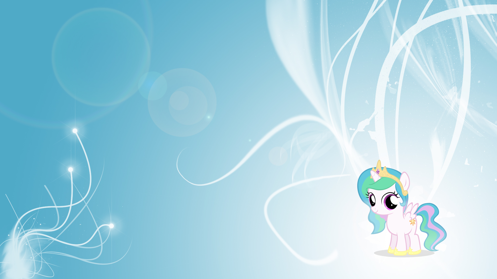 MLP: FiM - Celestia - Filly by Unfiltered-N on DeviantArt