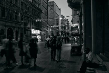 Taksim de gece