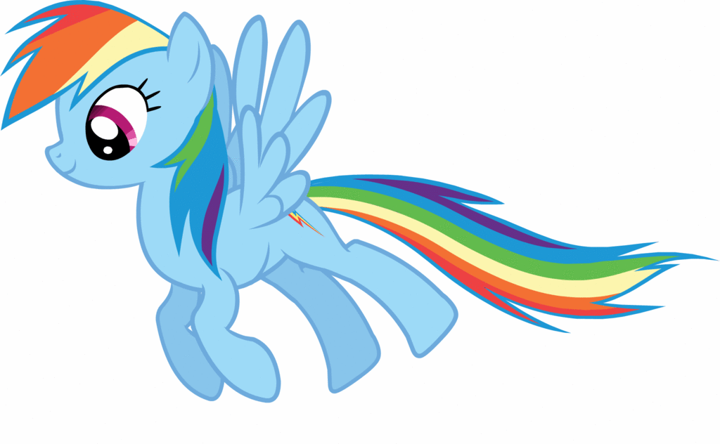Mlp Rainbow Dash Flying