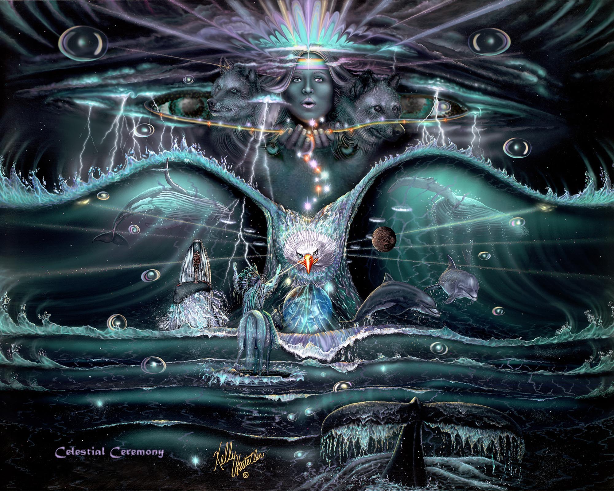 Spirit, Dance, Art By Kelly Hostetler by KellyHostetler