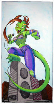 Giant Singing Lizardbeth