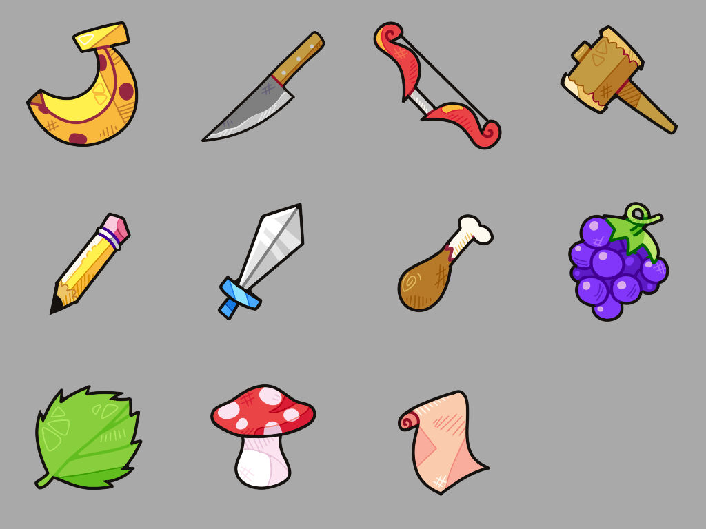 8 Random Items Random Items by 7Soul1 on DeviantArt