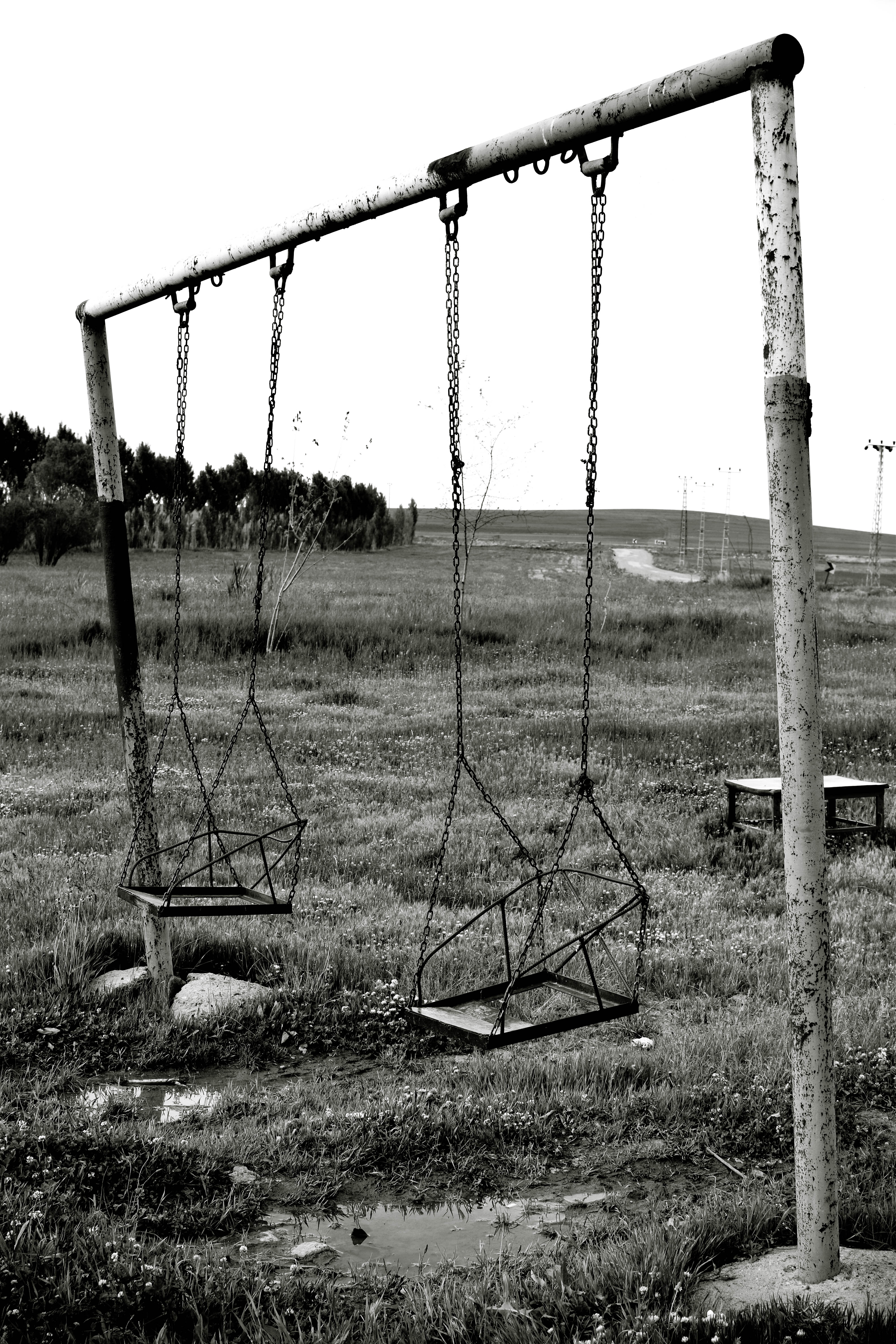 old swing set