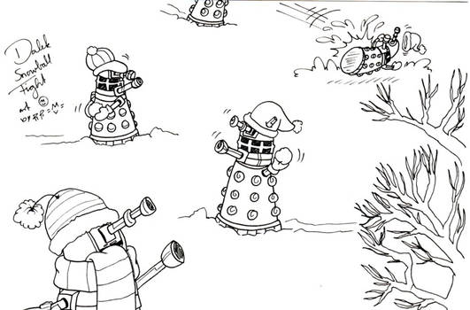 Daleks Snowfight