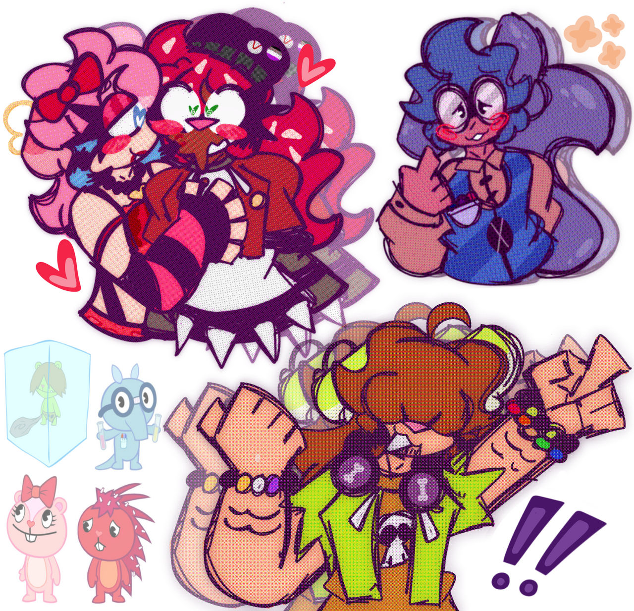 Htf Wtf HTF art dump (Happy Tree Freinds) by GoofyClowny on DeviantArt