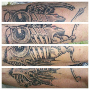 Mech-Fish Tattoo