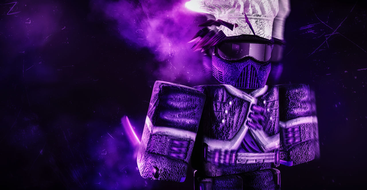 Download Red, Blue, And Purple Cool Roblox Wallpaper